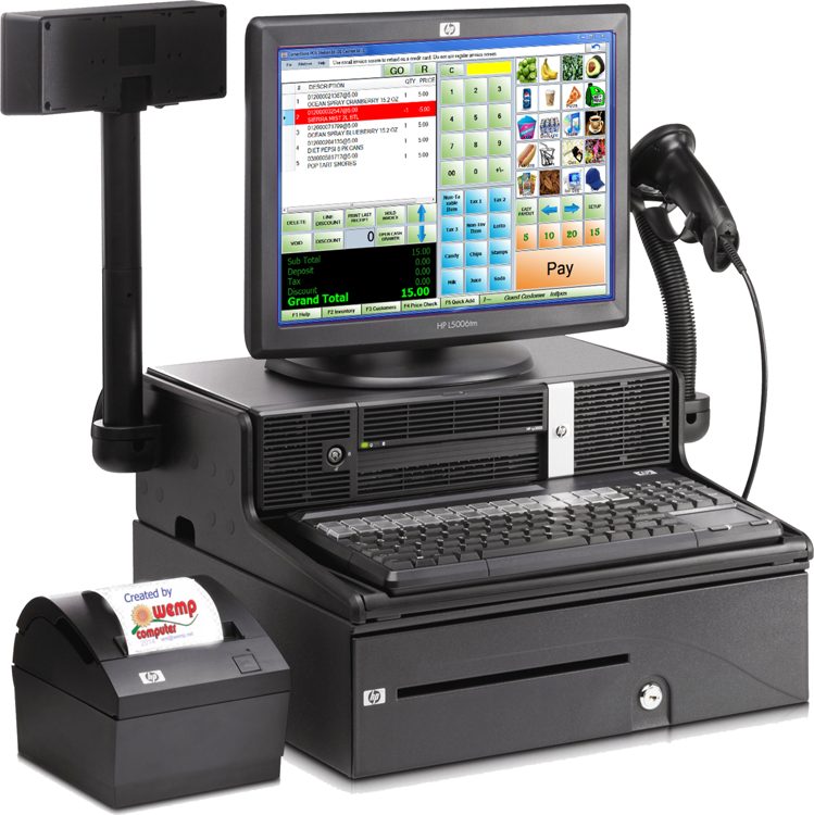 POS Retail pantalla principal